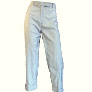 90s Y2K Kathy Ireland Pinstripe Crop Pants - Size 10